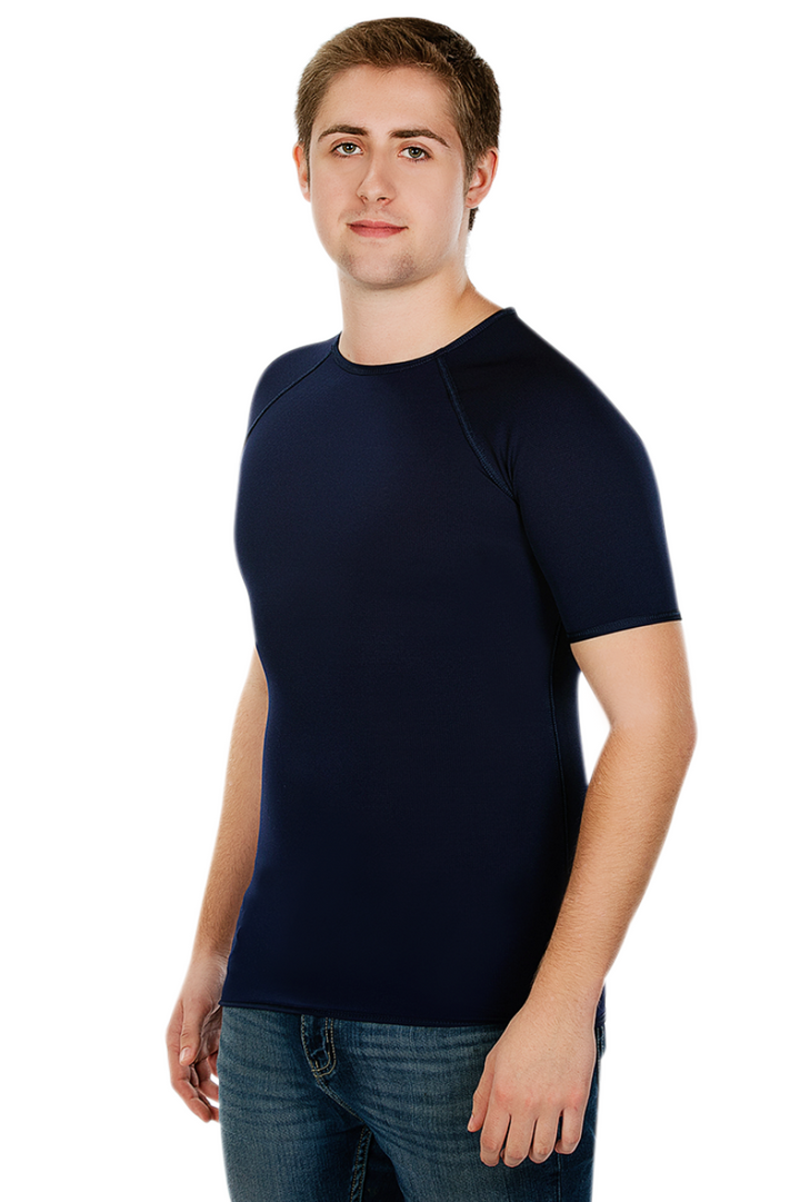 Sensory T-shirt Navy Men by JettProof
