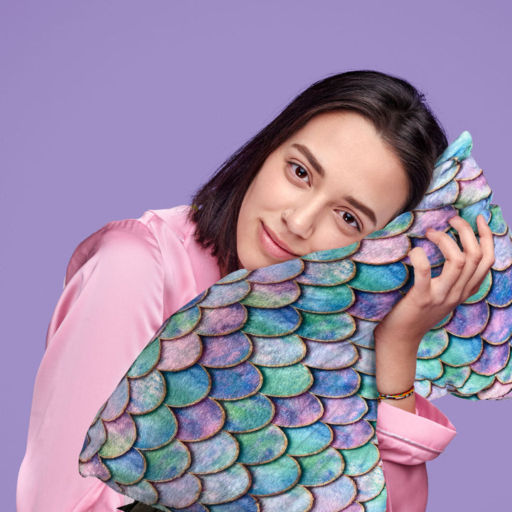 Mermaid Shimmer - Plush Pillowcase