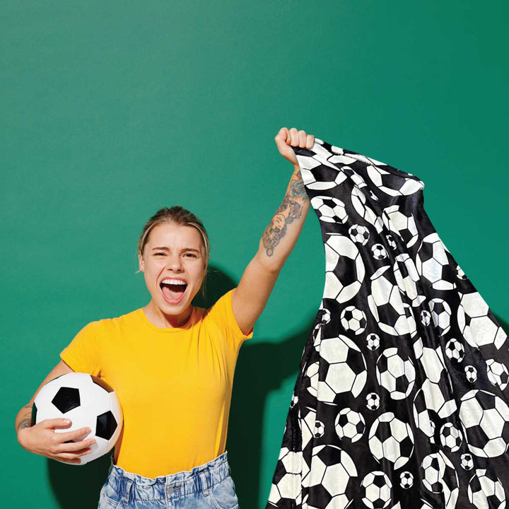 Soccer - Plush Blanket